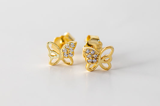 Butterfly Stud Earrings